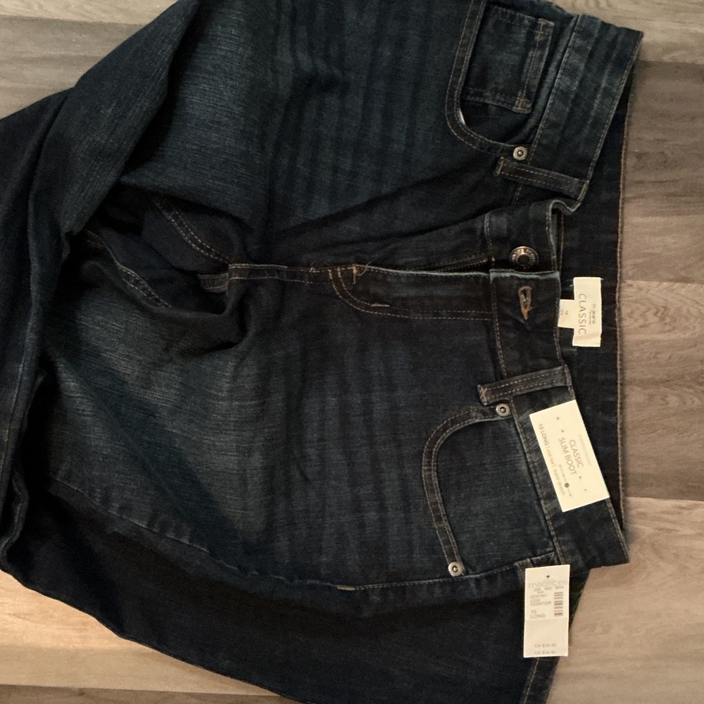Maurices Dark Blue Boot Cut Jeans - Picture 2 of 7